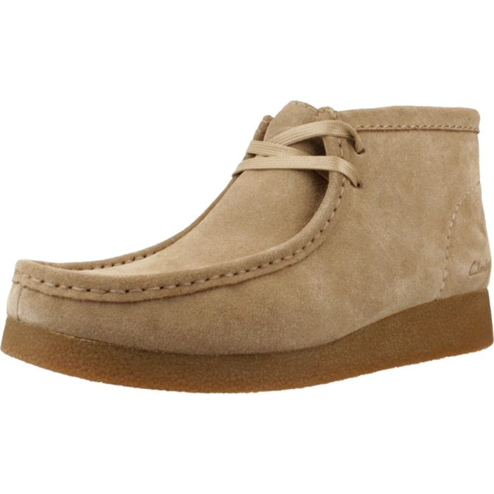 Botines Mujer de la marca CLARKS  modelo WALLABEEEVOBT Light Brown