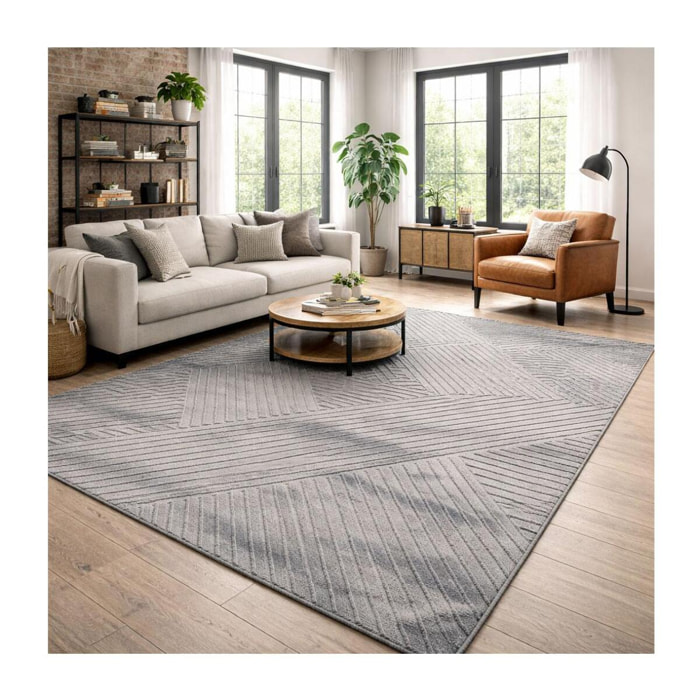 Tapis salon ROKA, tapis ton sur ton moderne et contemporain