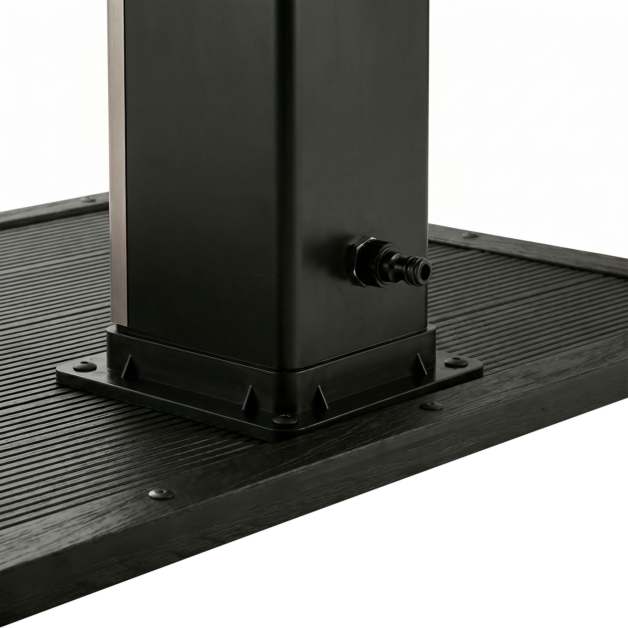 Doccia solare da giardino da 20L con pedana - Tanaga Bronze & Dasar