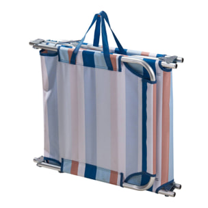 Well Home Cama de camping 187x57x29cm aluminio y poliéster 600D hasta 110kg