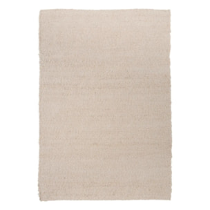 Tapis effet laine Volna ivoire 170x118cm