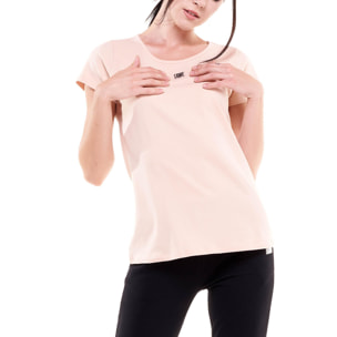 T-shirt da donna maniche corte girocollo Basic