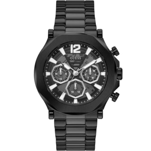 Guess Análogo De Cuarzo Guess Mens Black Multi-Function Watch