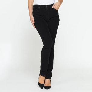 PANTALONE CINQUE TASCHE COMFORT FIT IN VELLUTO STRETCH 1000 RIGHE