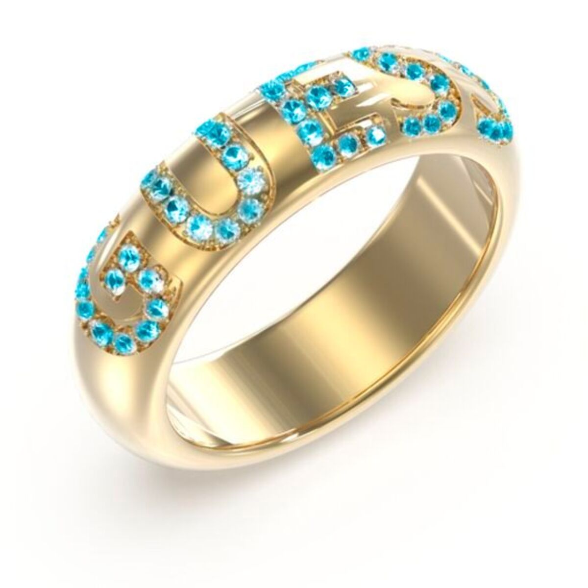 Anillo Guess Mujer JUBR03182JWYGAQ54