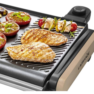 Plancha électrique LAGRANGE 229012 bois clair à poser, 43x28 cm