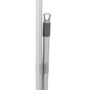 Balai avec pelle clipsable vert