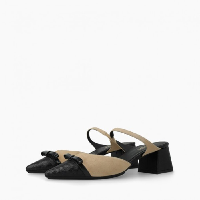 ZAPATOS DE SALÓN NEGROS CHURE