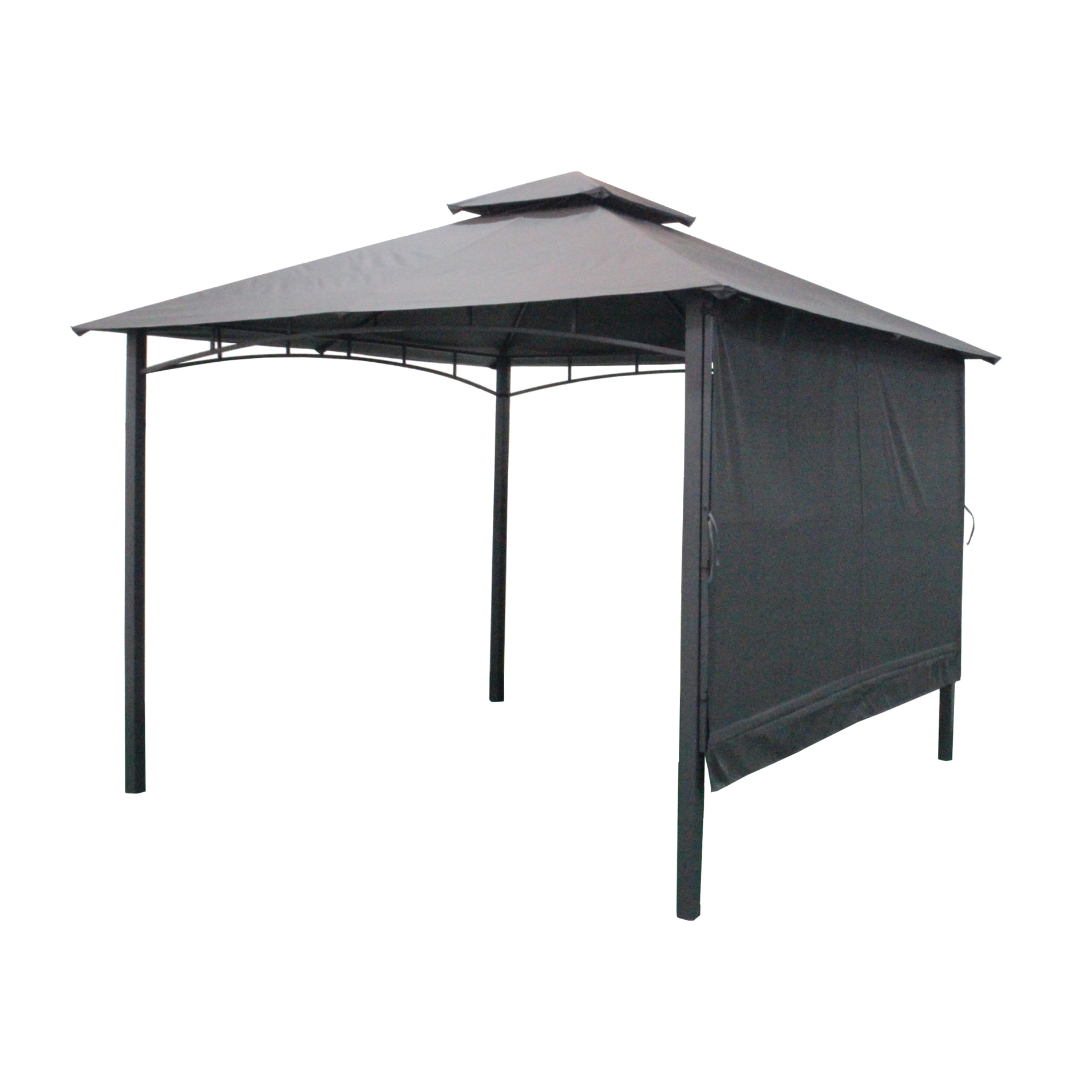 Gazebo quadrato con doppio tetto 300X300X270 cm ECRU'