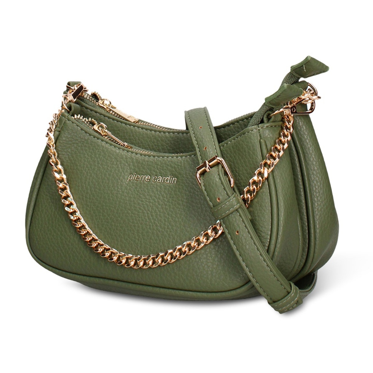 Borsa a tracolla da donna - Modello Novara Pro - Pelle vegana PU - 26.0 x 15.0 x 5.5 cm