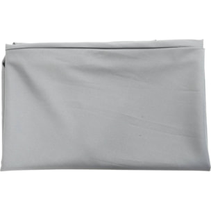 Toile parasol déporté "Sun 4" - 3 x 4 m - Gris clair