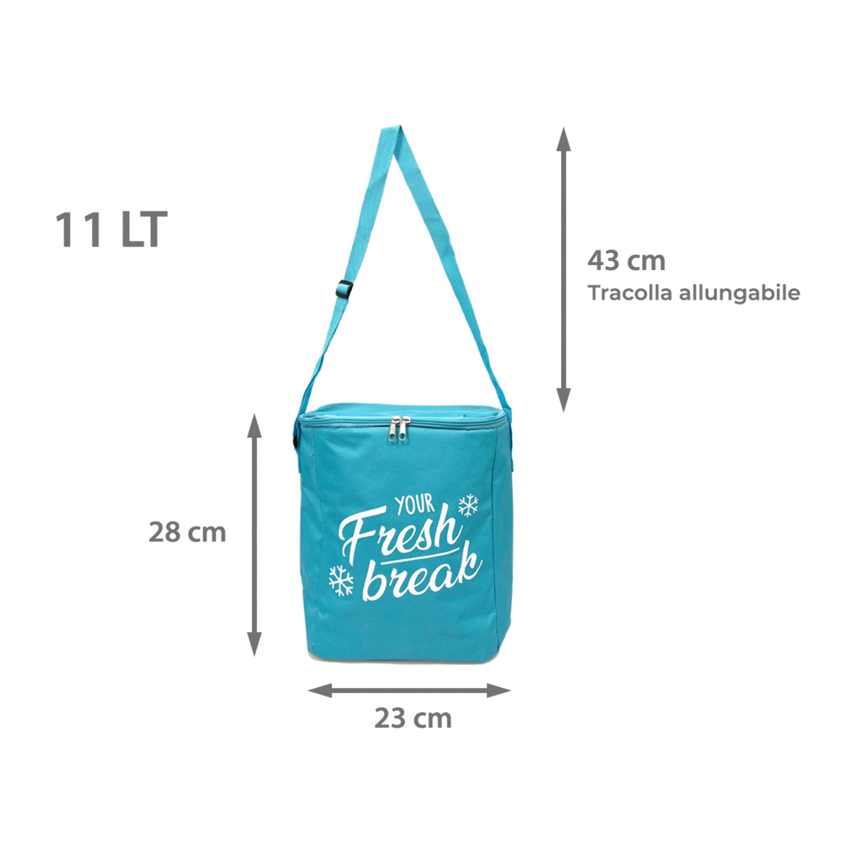 Borsa Termica Mare Spiaggia Fresh Break 11L