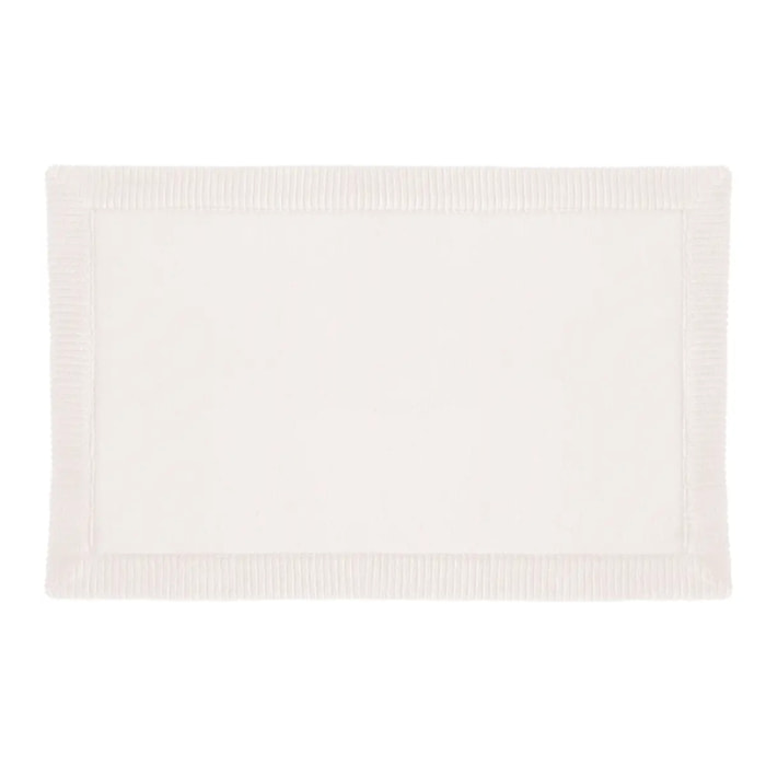 Tapis de bain 80x50 cm Blanc Modern Color