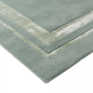 Tapis salon et chambre fait main en laine motif simple CHICDOUJ