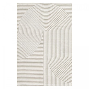 Tapis salon et chambre tissé motif simple JEJU