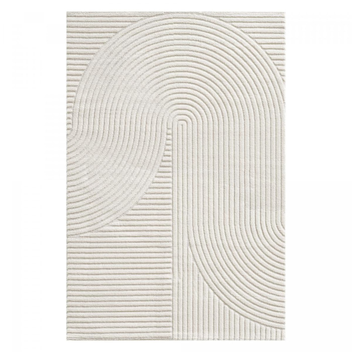 Tapis salon et chambre tissé motif simple JEJU