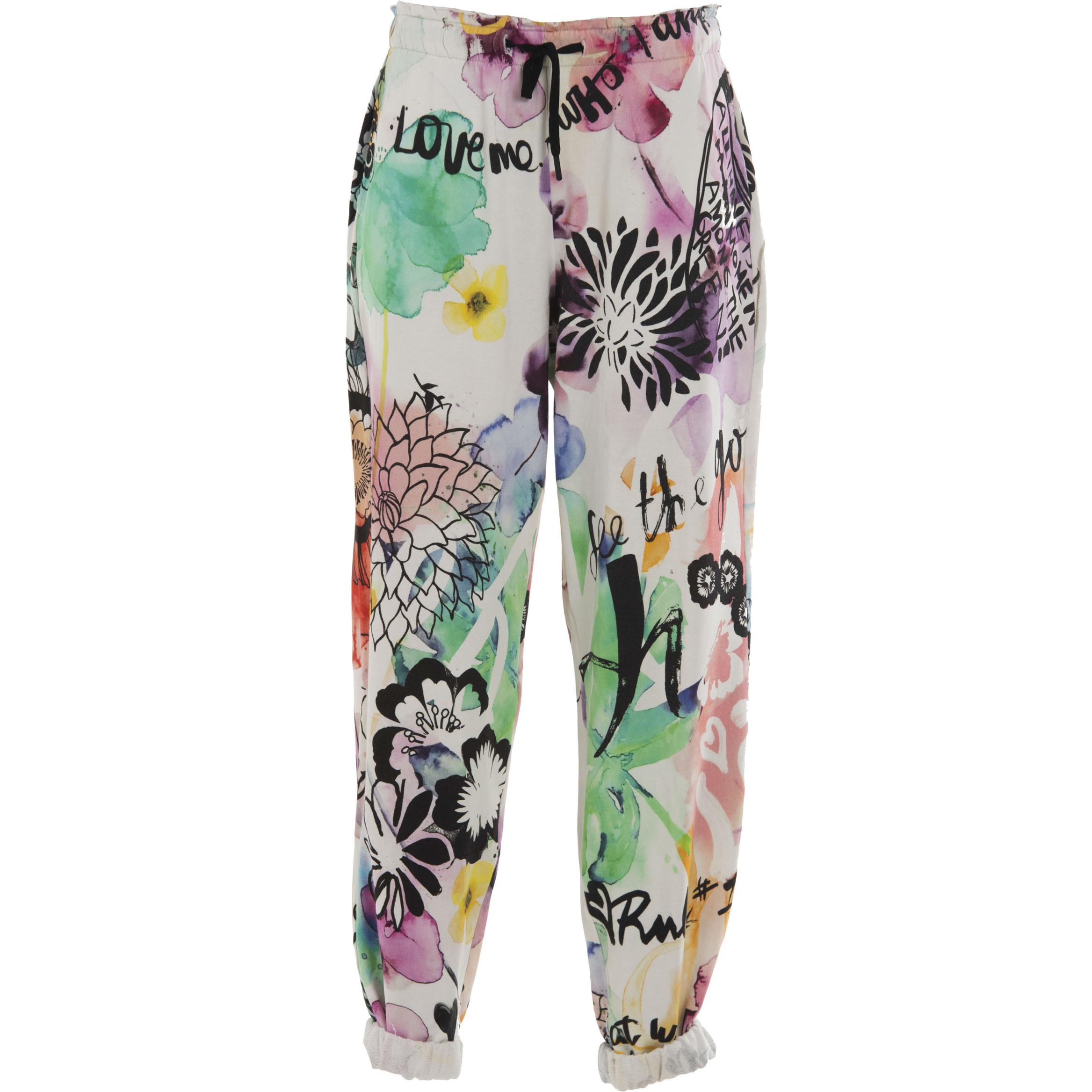 DEHA - Jogger ALLOVER BALLOON PANTS in cotone per donna