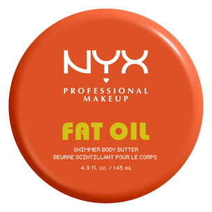NYX Professional Makeup Fat Oil Body Baume Corps CARAMELT MAMI