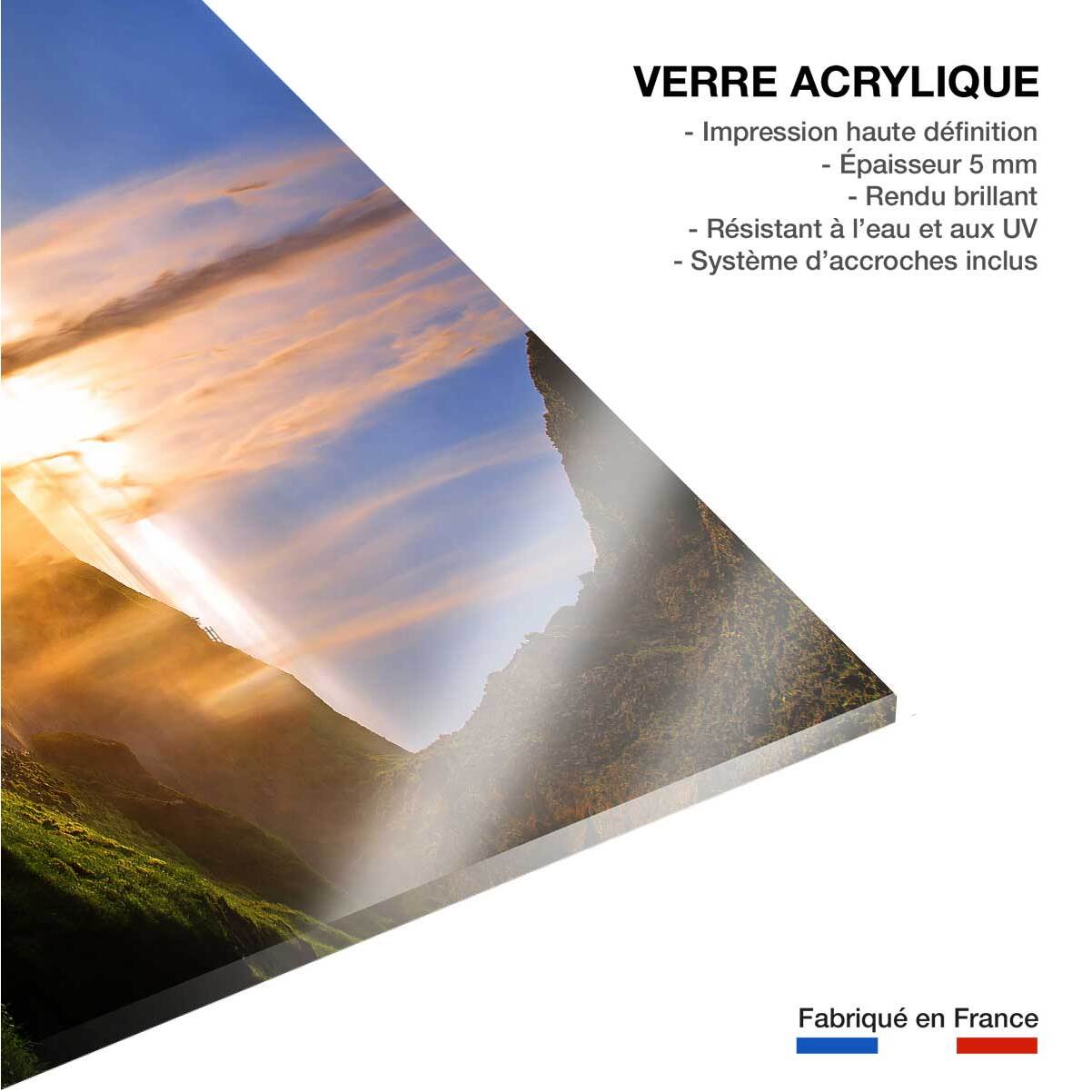 Tableau seljalandsfoss Tableau plexiglas