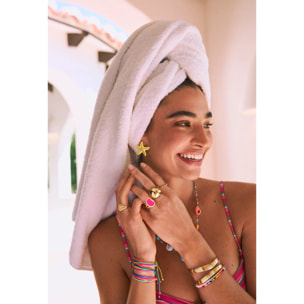 Anelli Max Bomb in Acciaio Placcato Oro