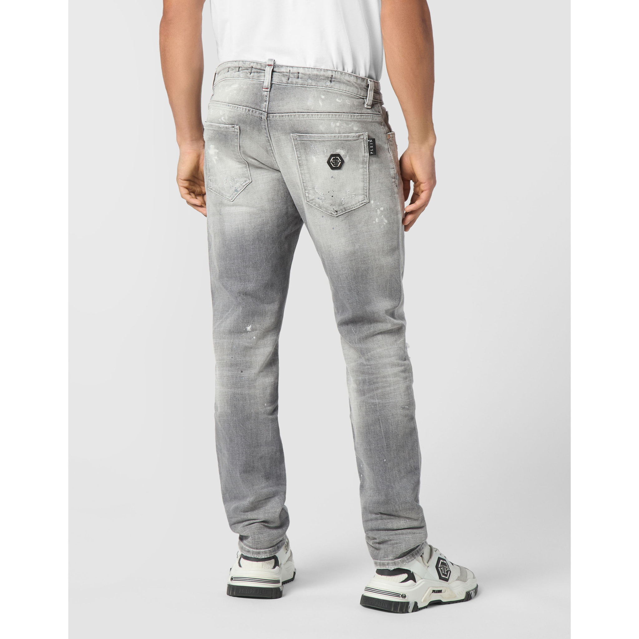 PHILIPP PLEIN Jeans dal taglio dritto