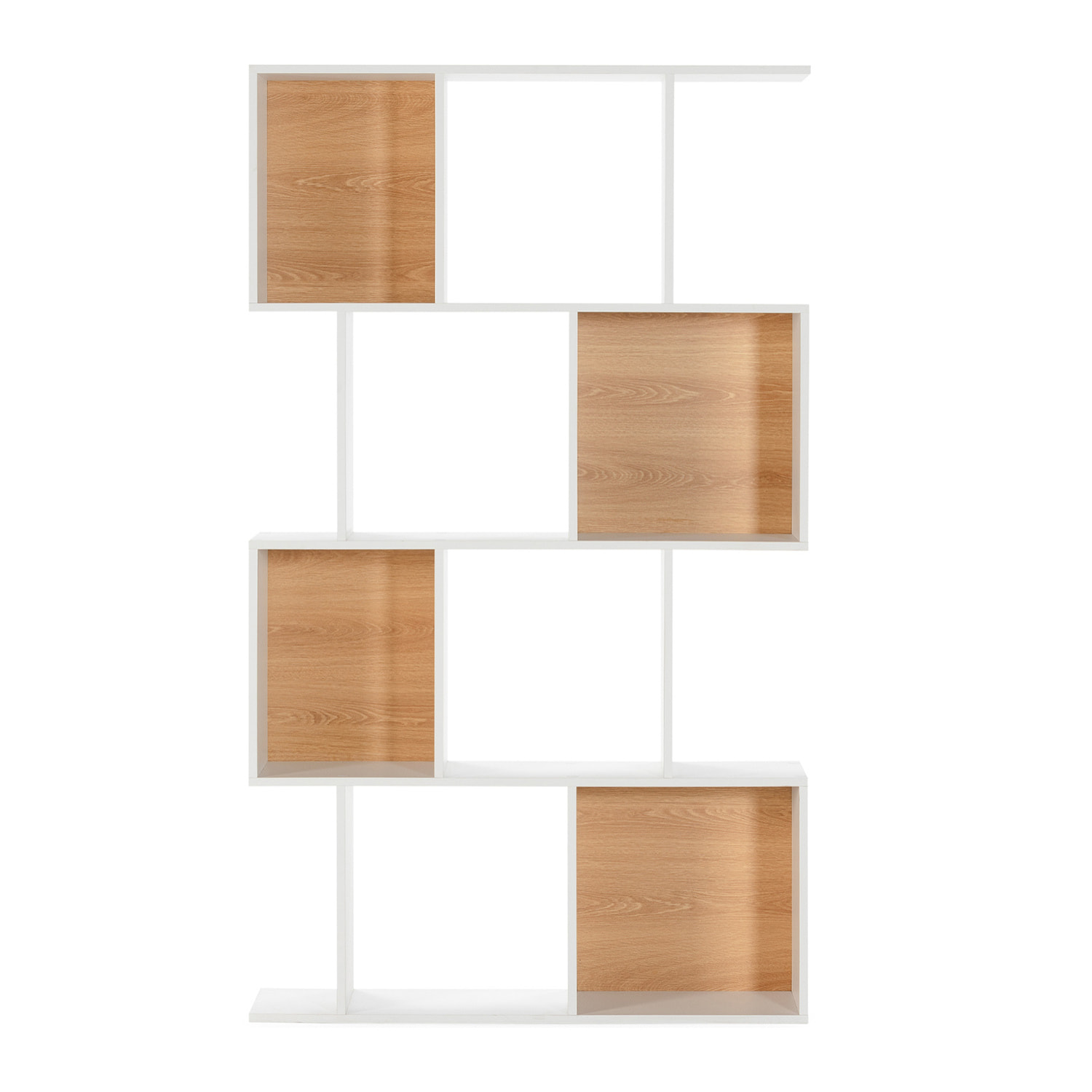 Estantería Nagato 8 huecos color Blanco