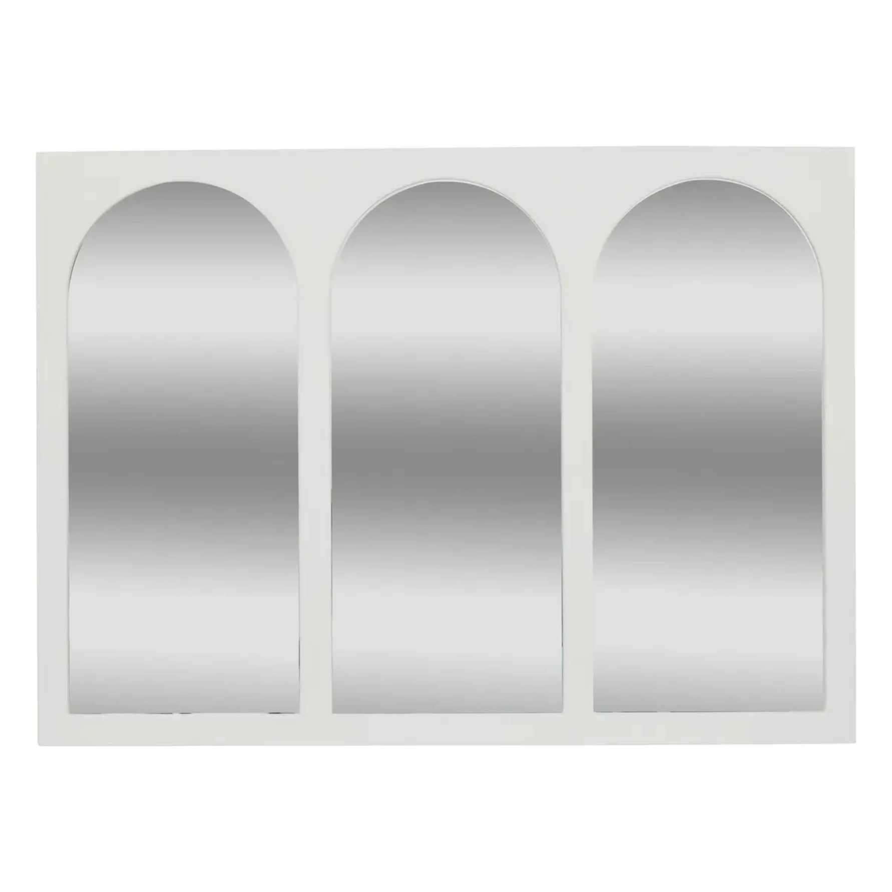 Miroir "Sohane" blanc 91x66cm