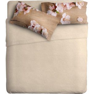 Completo letto fotografico Fine-Art IPERSAN Puro Cotone Fiori di Ciliegio