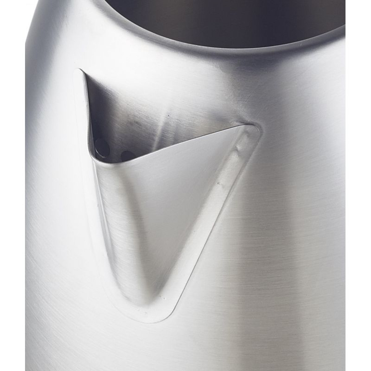 Bouilloire électrique 1.8L inox sans fil argent Herzberg HG5011-SIL