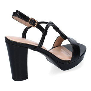 Sandalias de Tacón para Mujer, Comodas y Elegantes, Diseño Moderno con Tiras