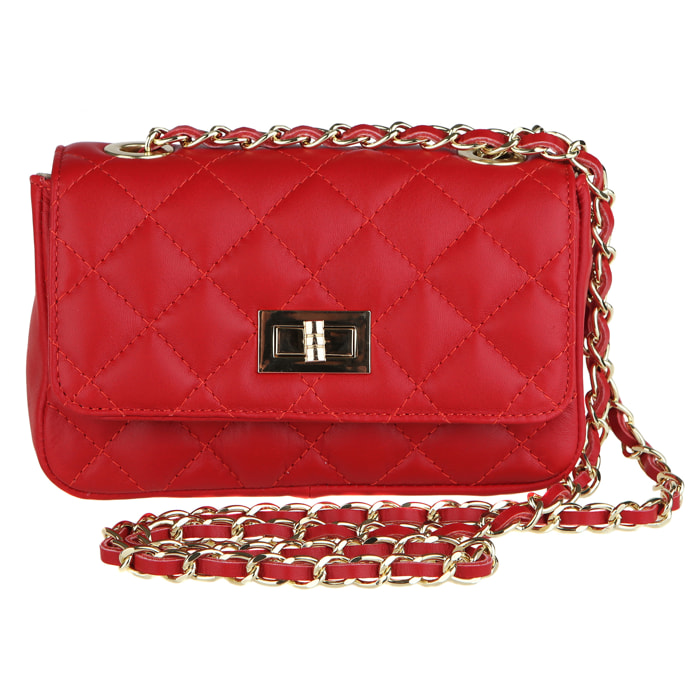 Chicca Borse Borsetta Clutch Rosso