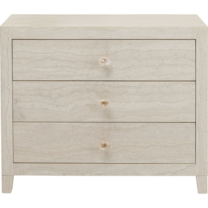 Commode Travertino 3 tiroirs Kare Design