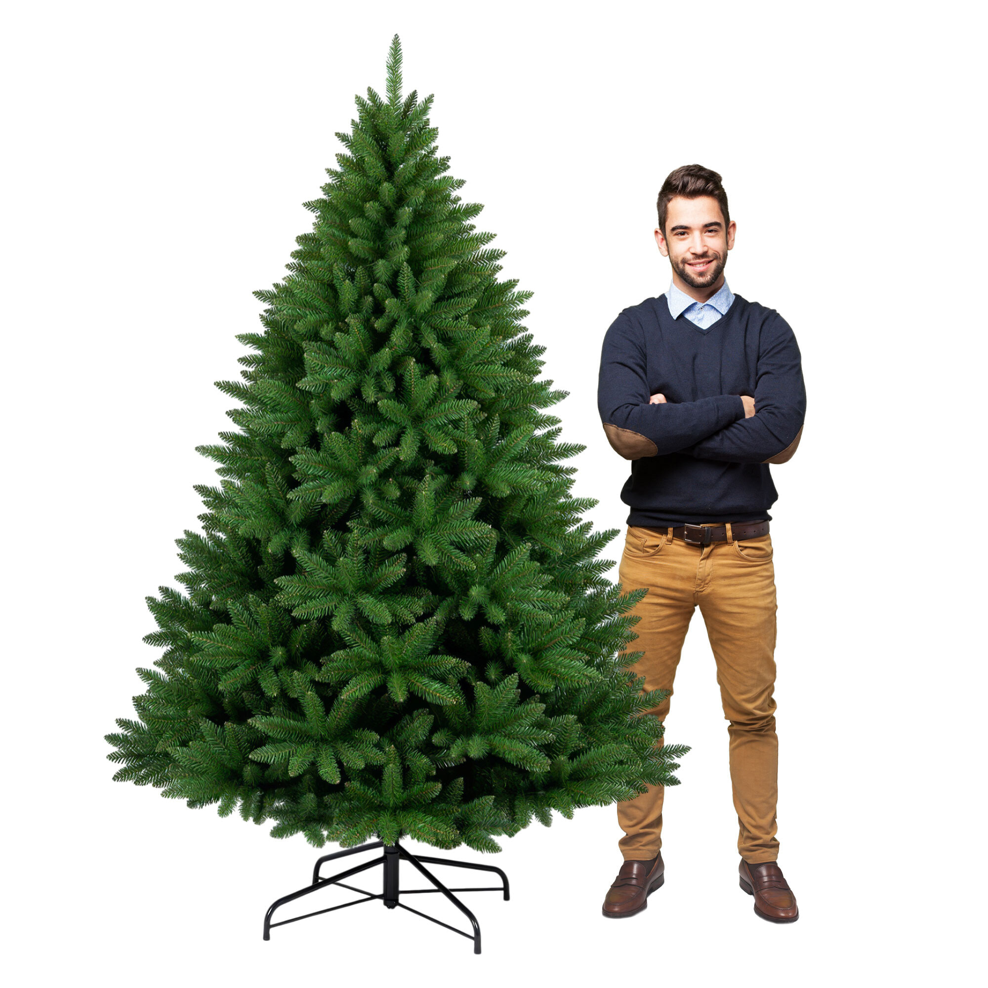 Alfa - Albero di Natale in PVC ø134x210H cm, 1668 Punte