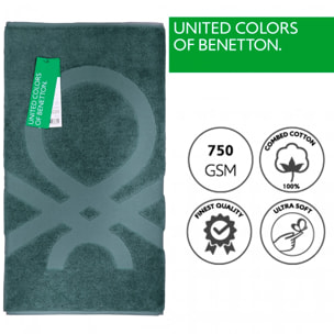 Alfombra  de  bano gris oscuro benetton