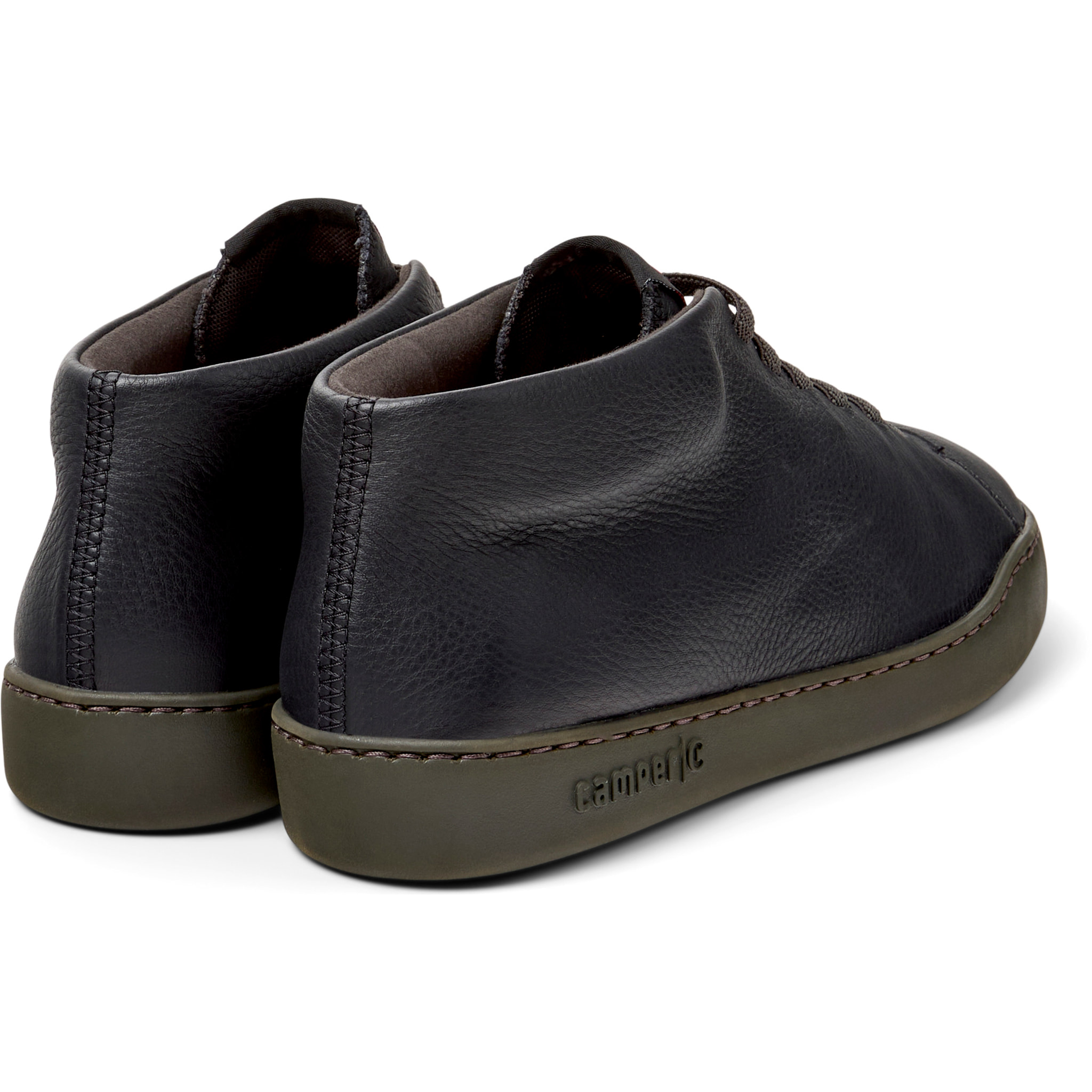 Sneakers - CAMPER Peu Touring - Nero - Pelle liscia