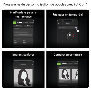 Dyson Airwrap i.d.™ bouclés à frisés (Bleu Pervenche/Topaze)
