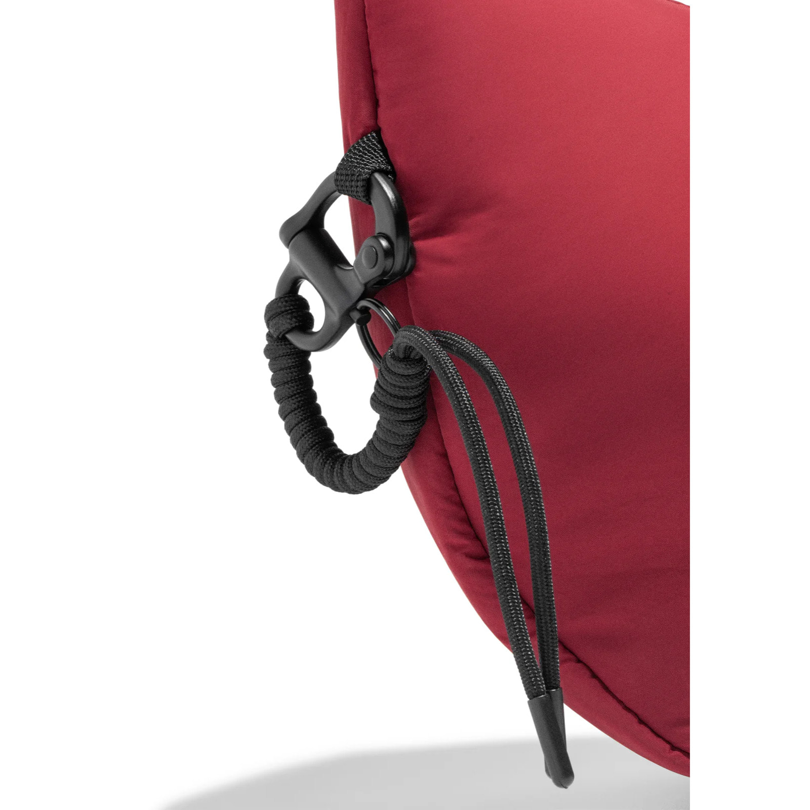 Bolso Cruzado Round Nylon Rojo