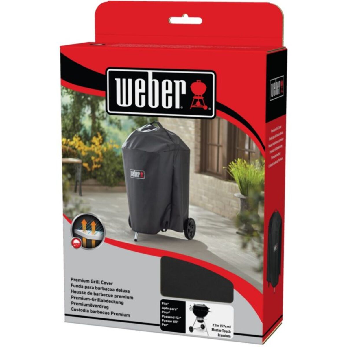 Housse barbecue WEBER pour Master-Touch Premium 57 cm