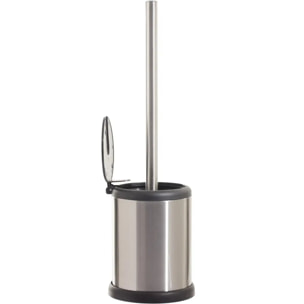 Brosse WC à clapet inox