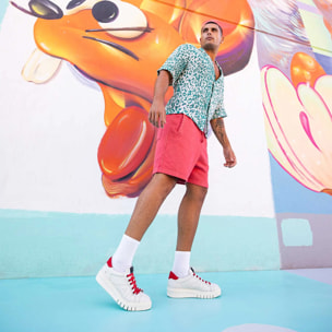 Zapatos 1786 NAPPA CREAM-RED/ BELLEVILLE color Cream-red