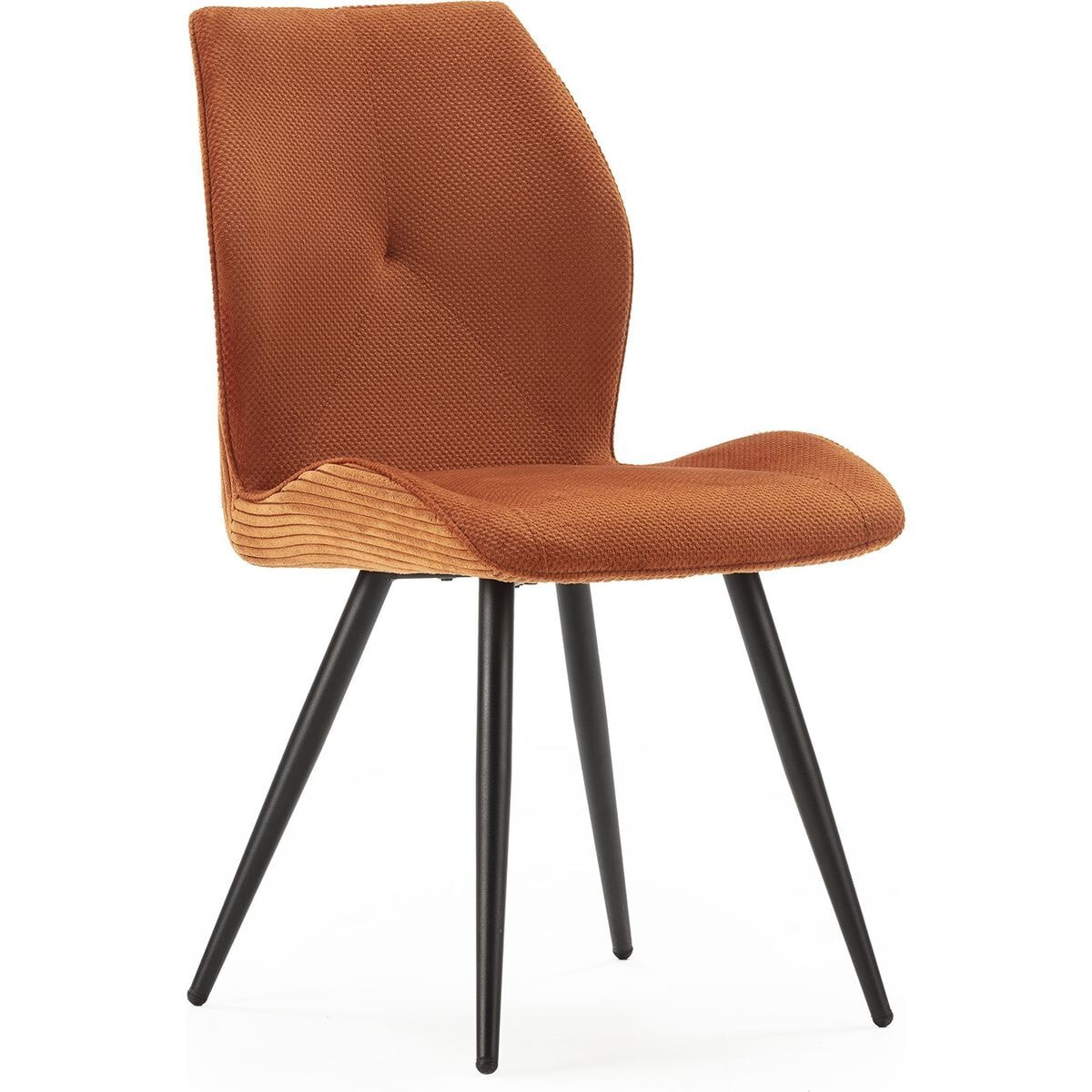Lot de 2 chaises en velours côtelé - LYKKE