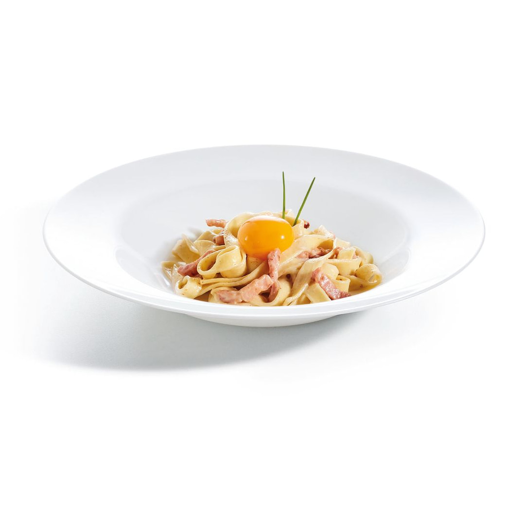 Piatto pasta bianco 28,5 cm Friend's Time