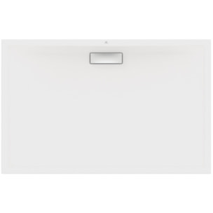 IDEAL STANDARD Receveur antidérapant 140 X 90 Ultra Flat New acrylique rectangle blanc