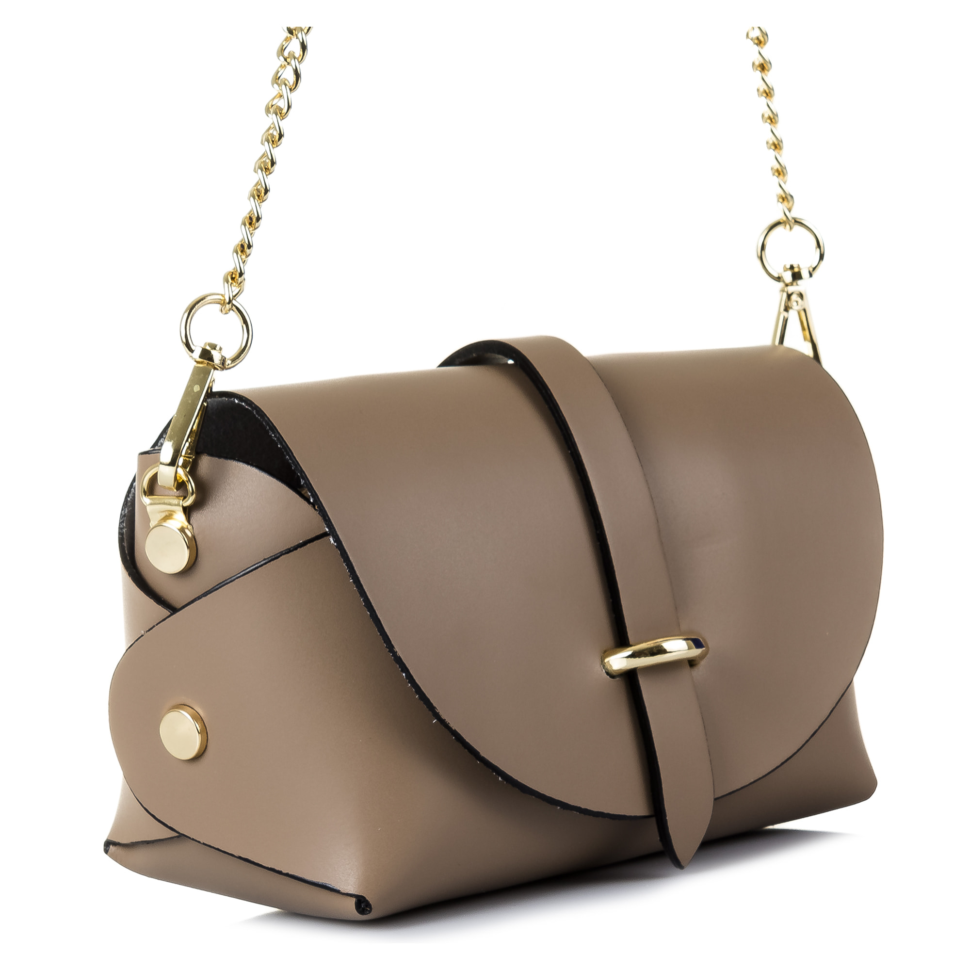 Aurora Borsa a tracolla Donna.Pelle autentica Ruga