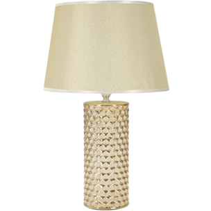 LAMPADA DA TAVOLO GLAM GOLD CM Ø 30X47,5