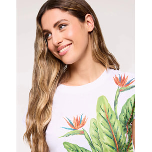 Camiseta Manga Corta Blanco - Adirio