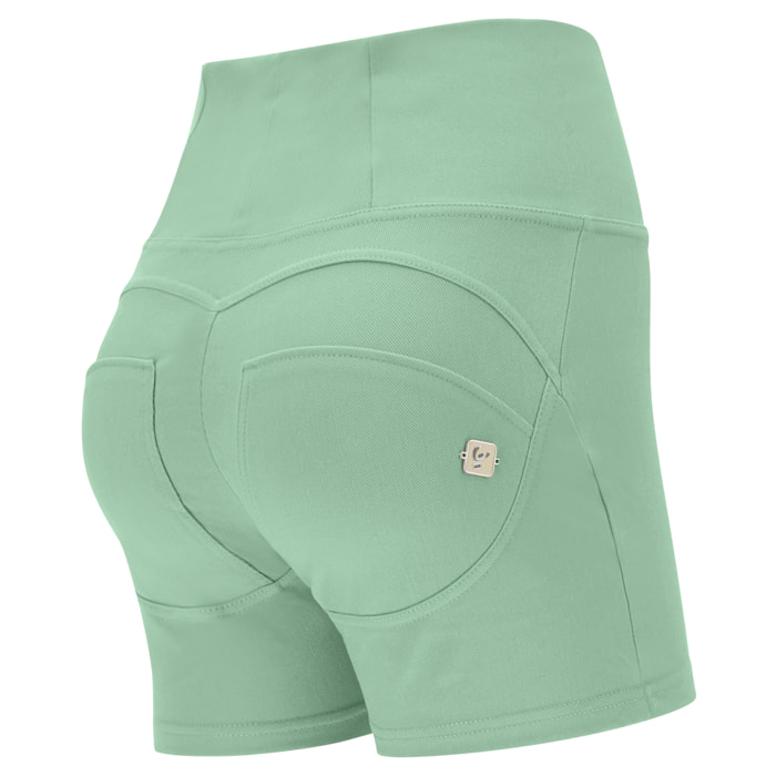 Shorts a vita alta WR.UP® modellanti in jersey drill