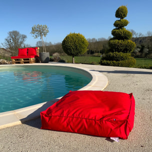 Coussin de sol inter / exter - Rouge
