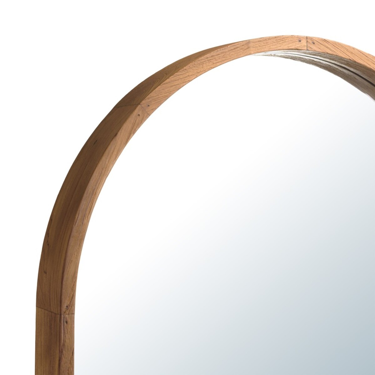 SIXTINE - Miroir 70x210cm en bois de teck recyclé