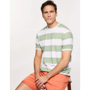 Camiseta Manga Corta Verde - Tabio